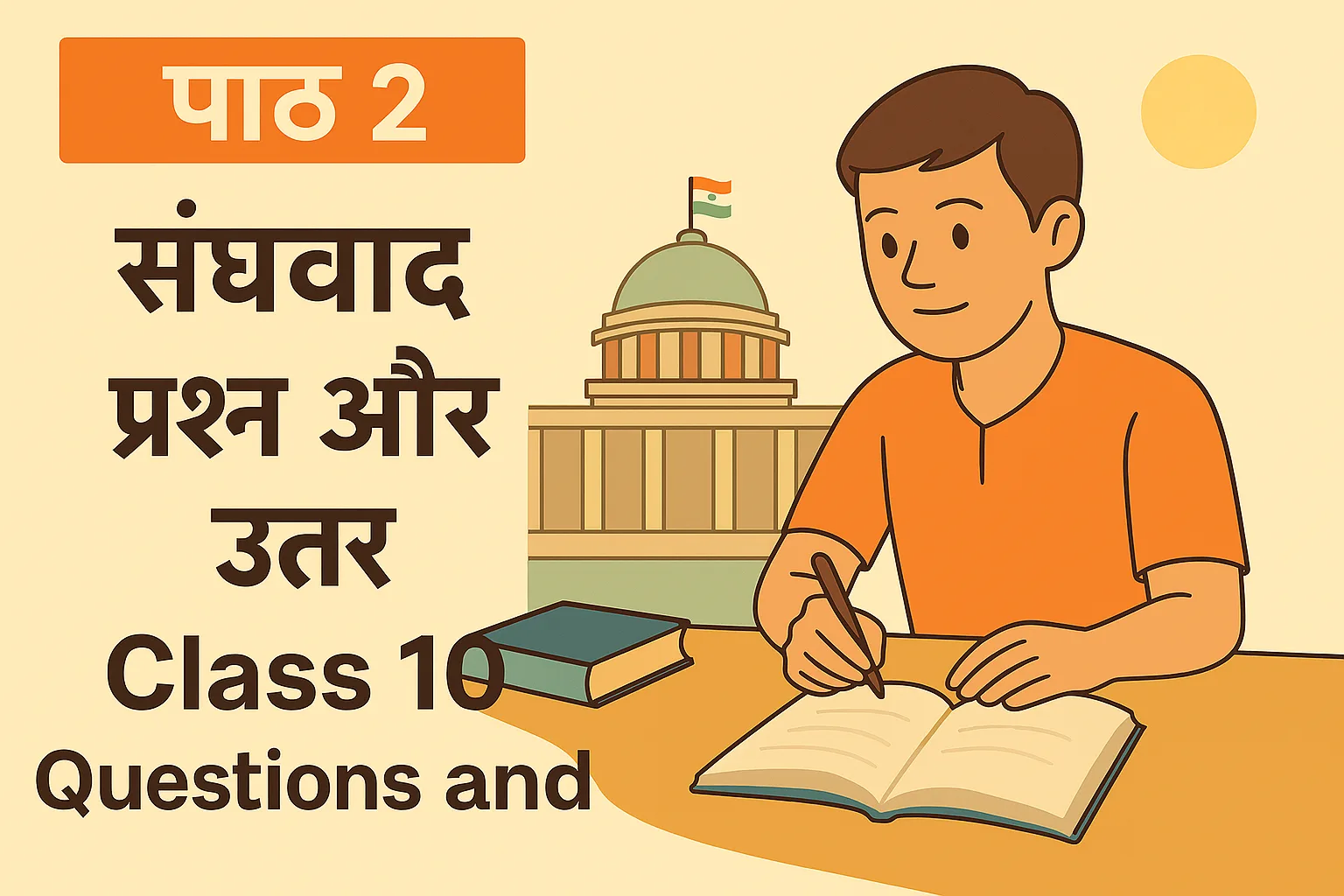पाठ 2 – संघवाद प्रश्न और उत्तर (Class 10)