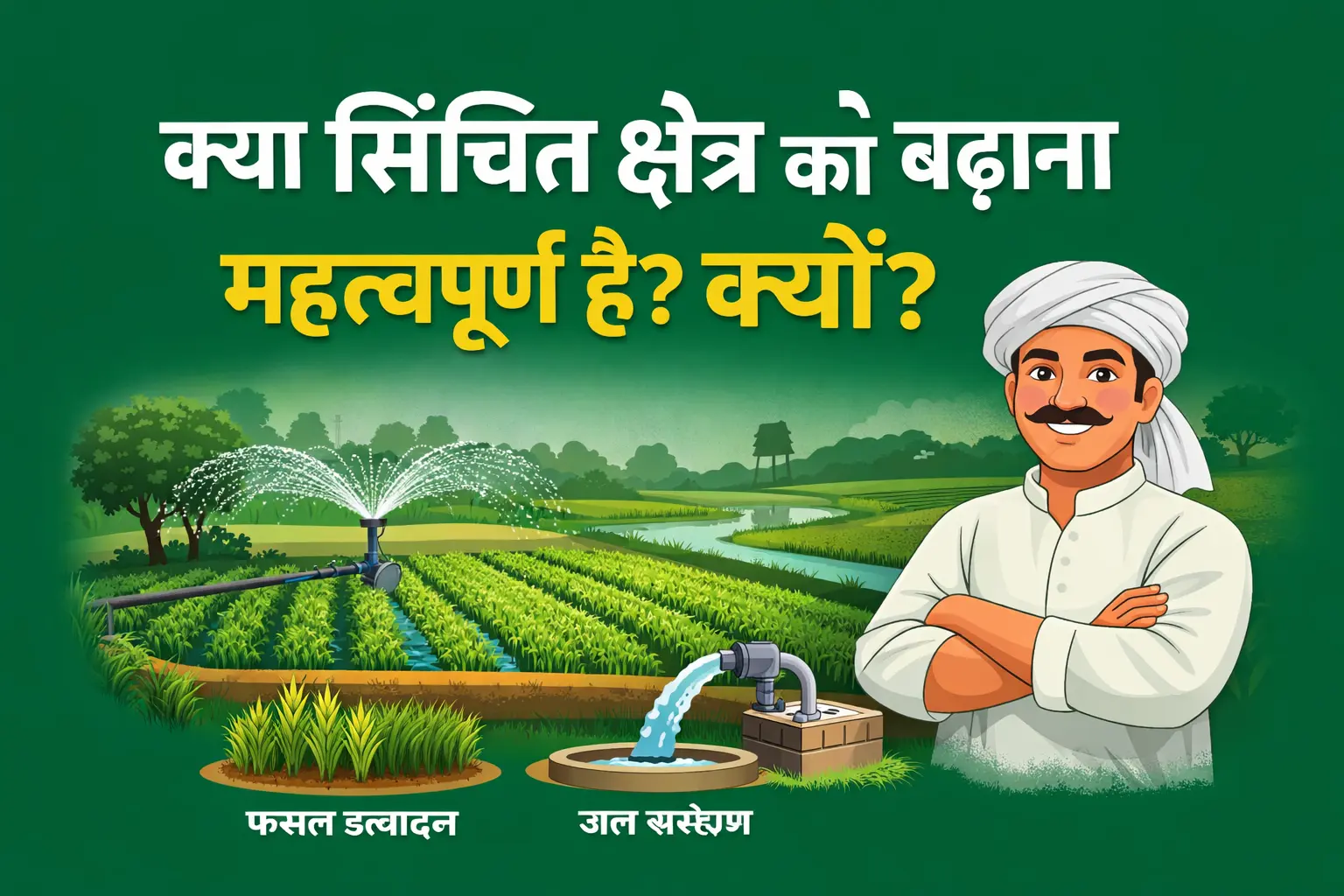 NCRT Solutions for class 9 social science kya sinchit kshetra ko badhana mahatvpurn hai kyon